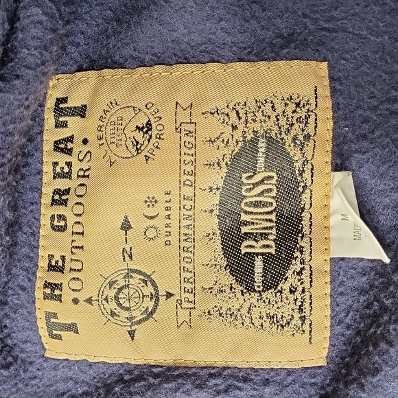 Vintage BMOSS women's outdoor durable performance design all terrain rain coat M - Picture 10 of 14